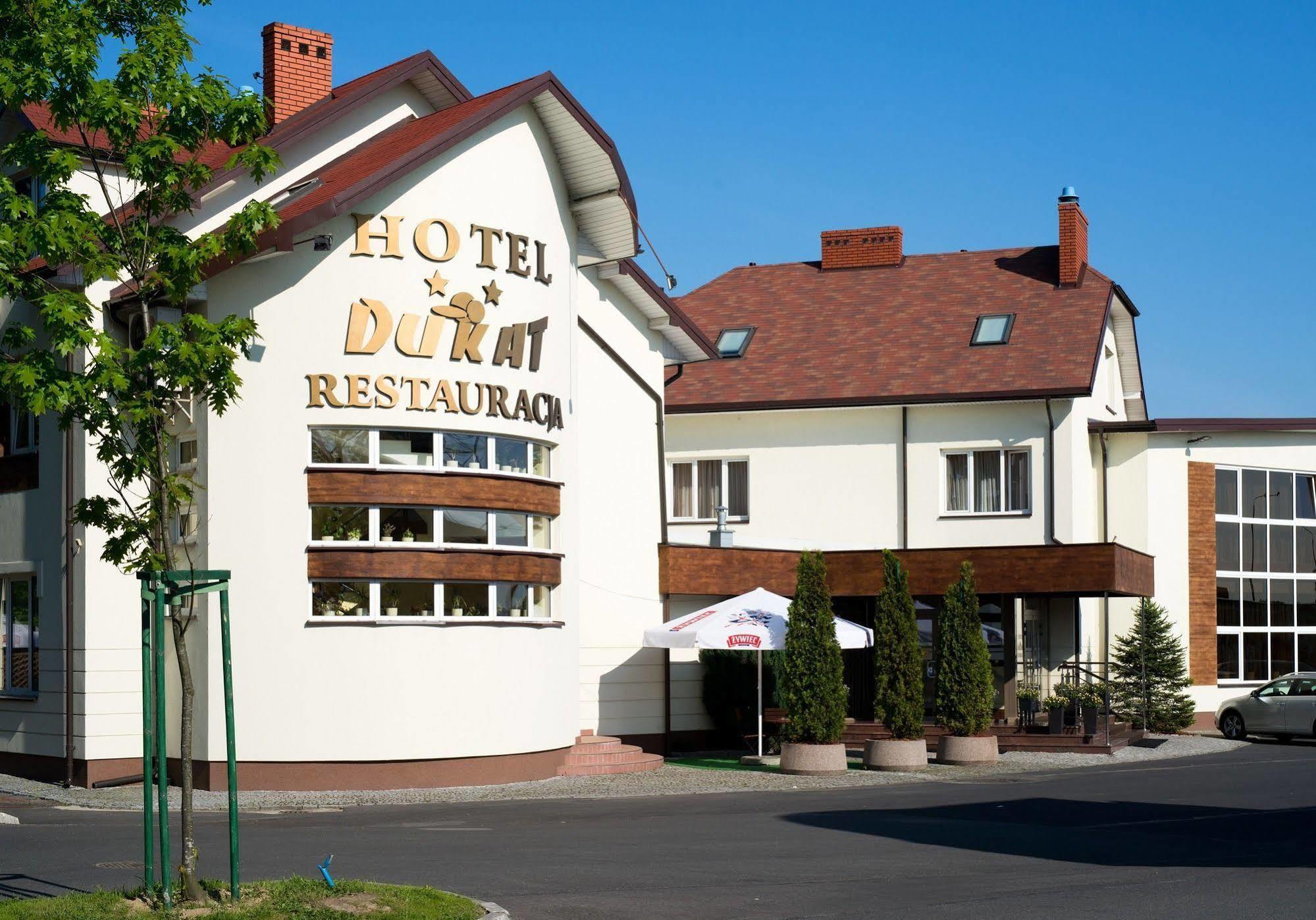 Hotel Dukat Biała Podlaska Exterior foto